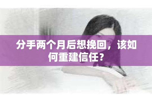 分手两个月后想挽回，该如何重建信任？