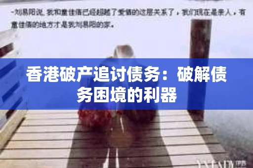 香港破产追讨债务：破解债务困境的利器