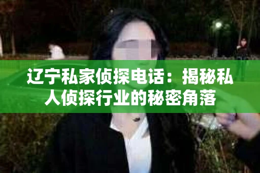 辽宁私家侦探电话：揭秘私人侦探行业的秘密角落