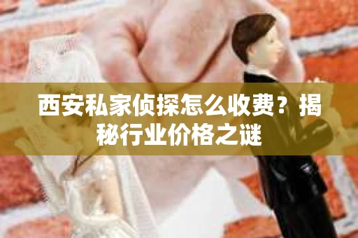 西安私家侦探怎么收费？揭秘行业价格之谜