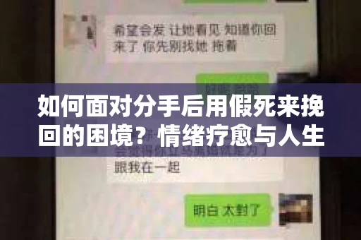 如何面对分手后用假死来挽回的困境？情绪疗愈与人生决策的干货指南
