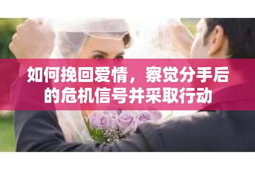 如何挽回爱情，察觉分手后的危机信号并采取行动